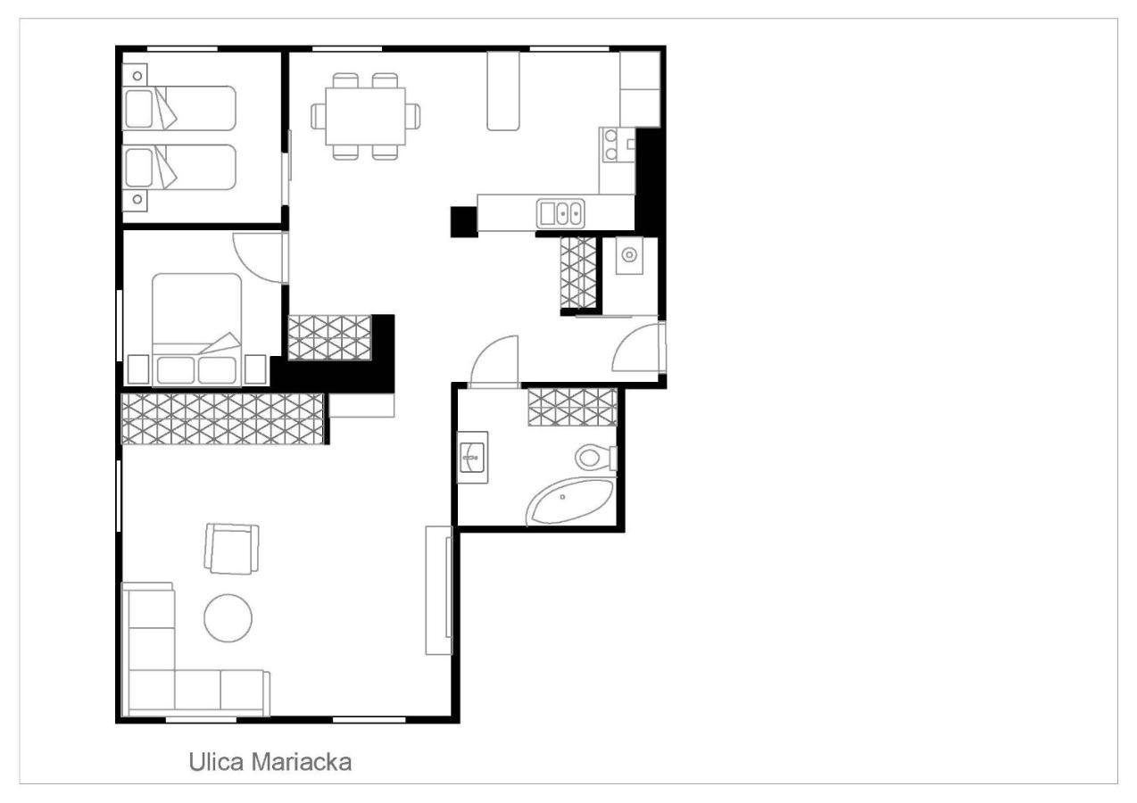 Wave Apartments - Mariacka Old Town グダニスク エクステリア 写真
